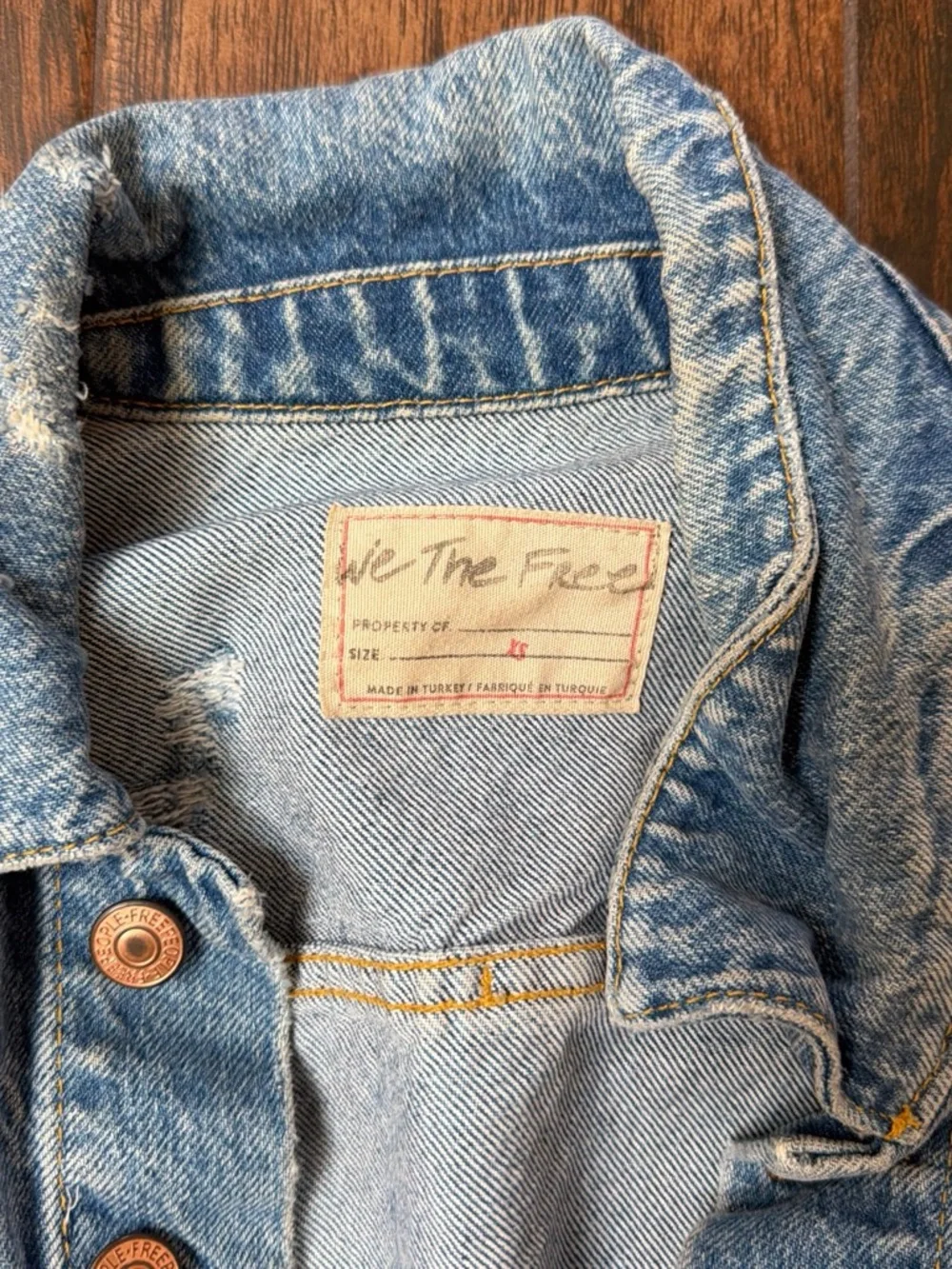 Free People Denim Jacket